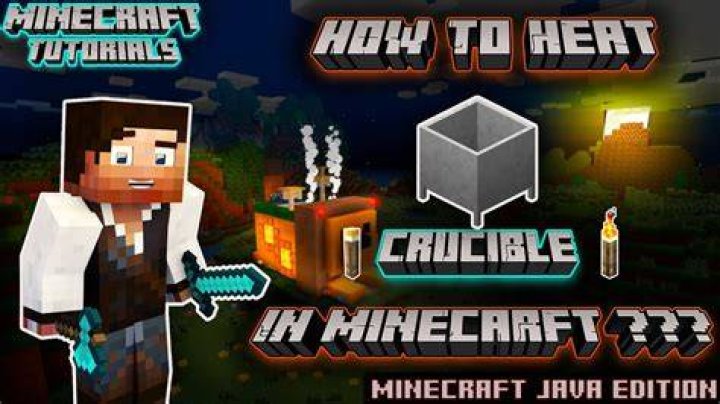How to heat a crucible minecraft