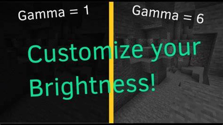How to increase gamma on minecraft