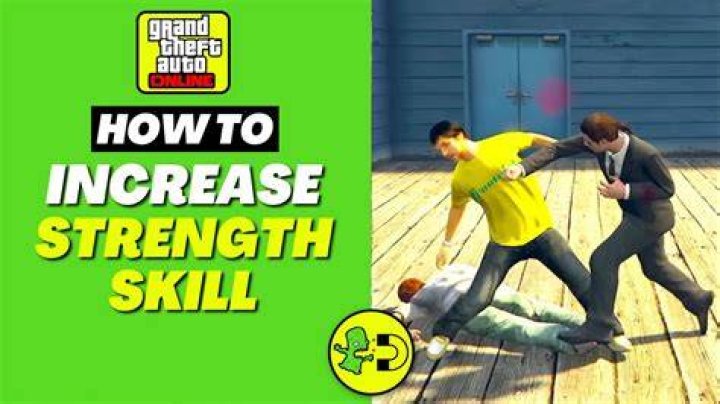 How to increase strength in gta online