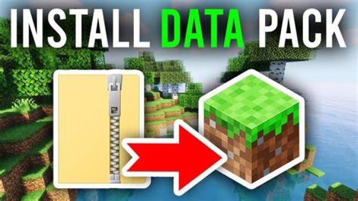How to install data packs minecraft