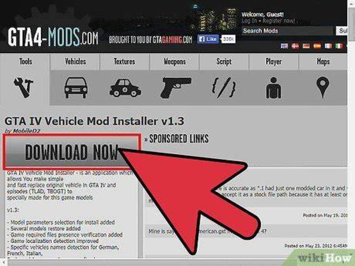 How to install gta 4 mods