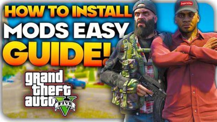 How to install gta v mods