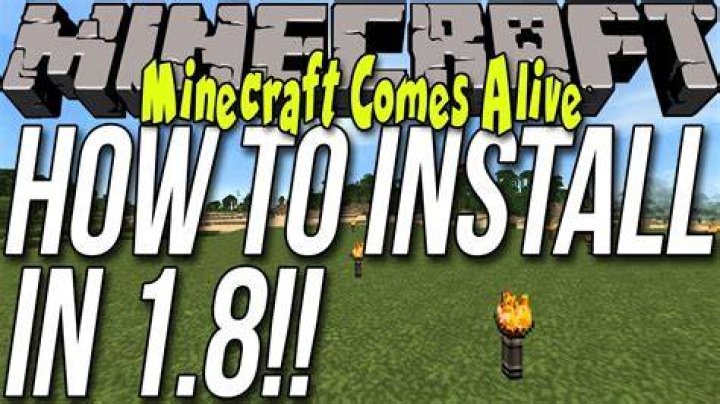 How to install minecraft comes alive 1.8