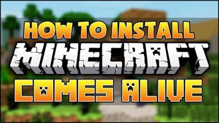 How to install minecraft comes alive