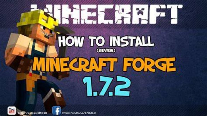 How to install minecraft forge 1.7.2