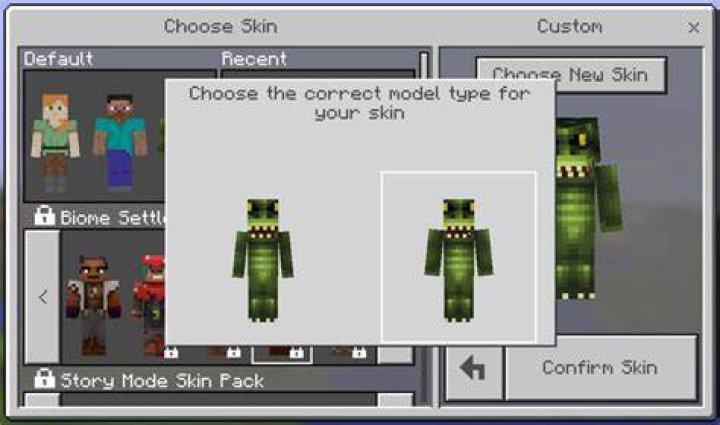 How to install minecraft pe skins