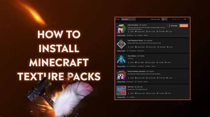 How to install minecraft texture packs 2017