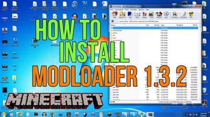 How to install modloader for minecraft