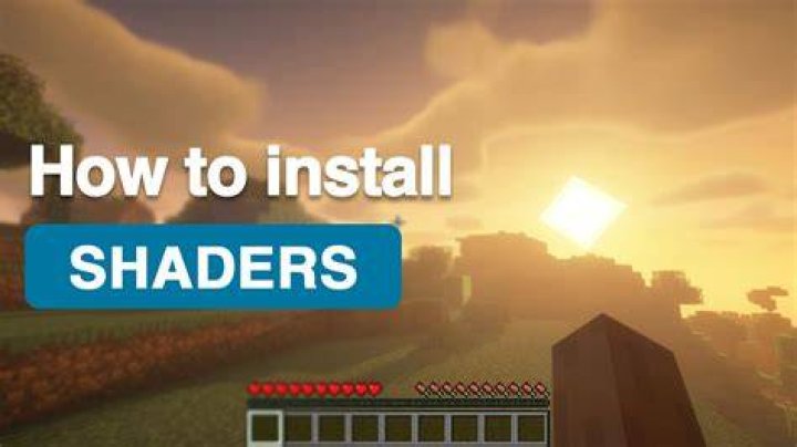 How to install shaders in minecraft 1.14
