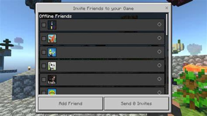 How to invite a friend on minecraft