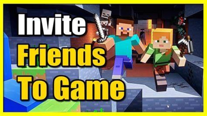 How to invite people to minecraft world