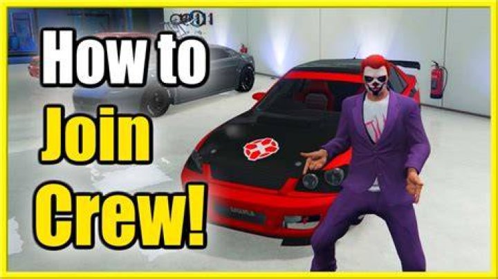 How to join a crew in gta
