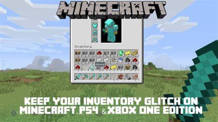 How to keep inventory in minecraft ps4