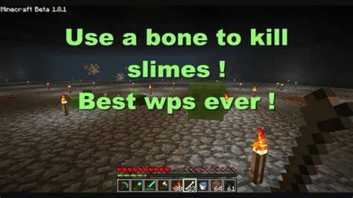 How to kill all slimes in minecraft