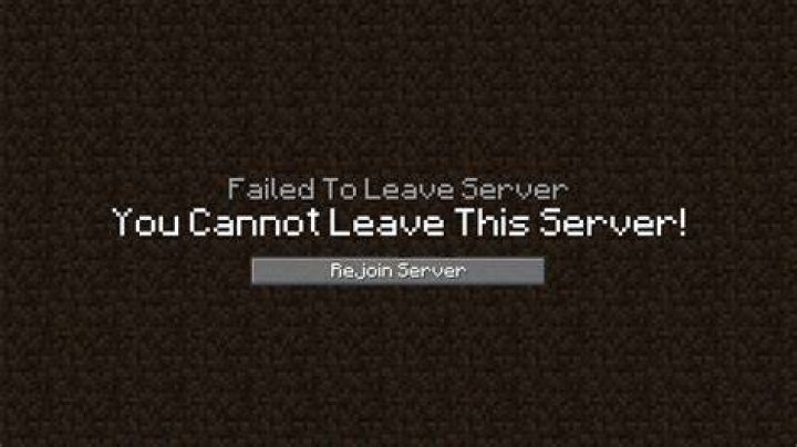 How to leave a minecraft server