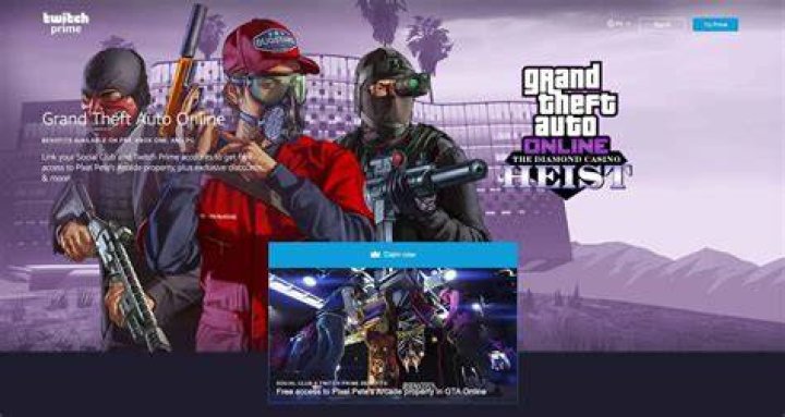 How to link twitch prime to gta