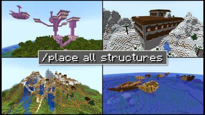 How to load structures in minecraft