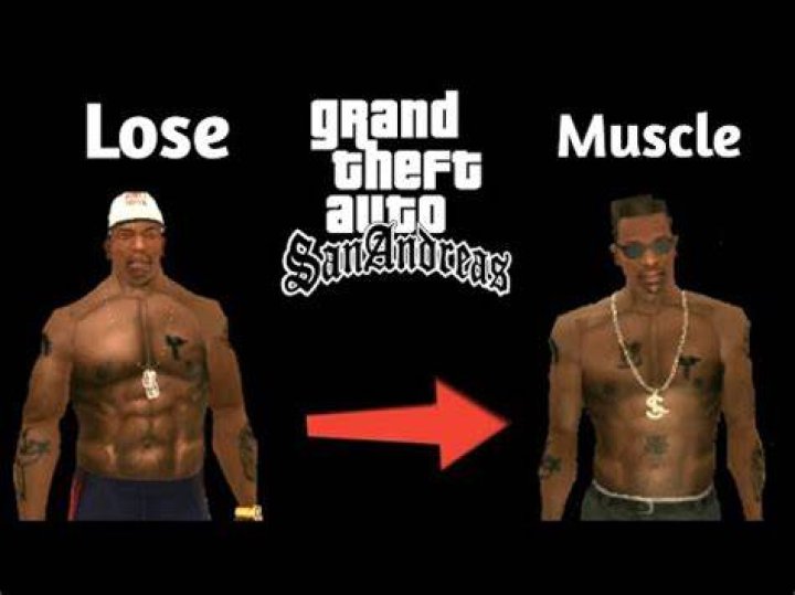 How to lose muscle in gta san andreas