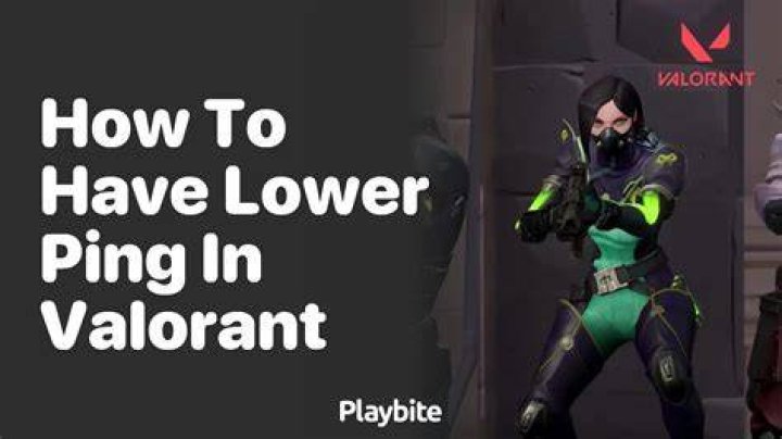 How to lower ping valorant