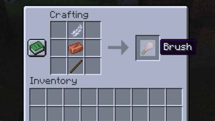 How to make a brush in minecraft