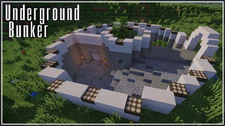 How to make a bunker in minecraft