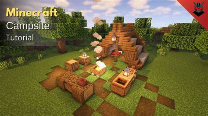 How to make a camp in minecraft