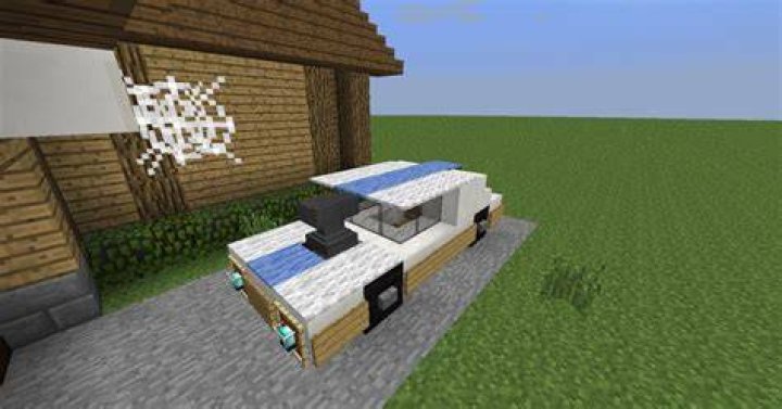 How to make a car in minecraft