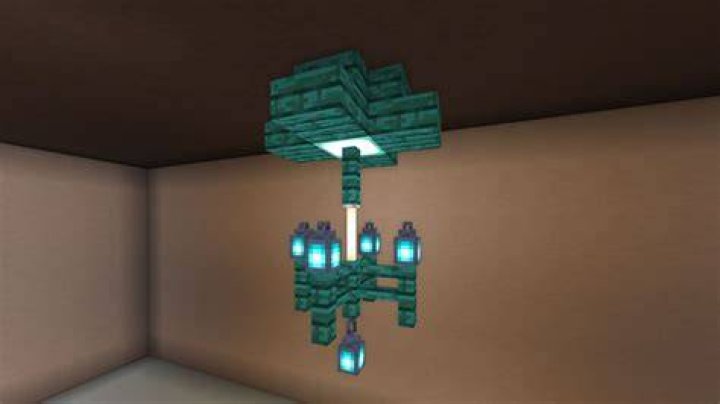 How to make a chandelier in minecraft