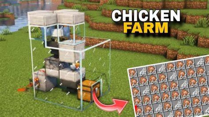 How to make a chicken farm minecraft