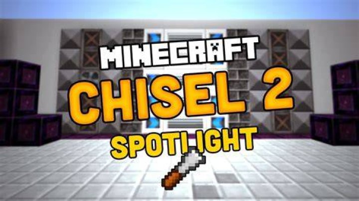 How to make a chisel in minecraft