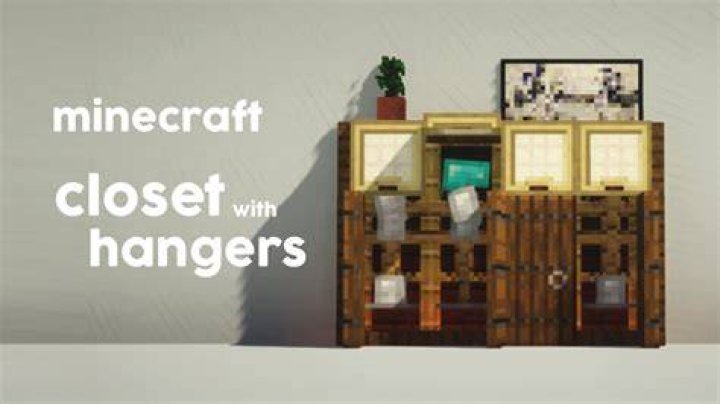How to make a closet in minecraft