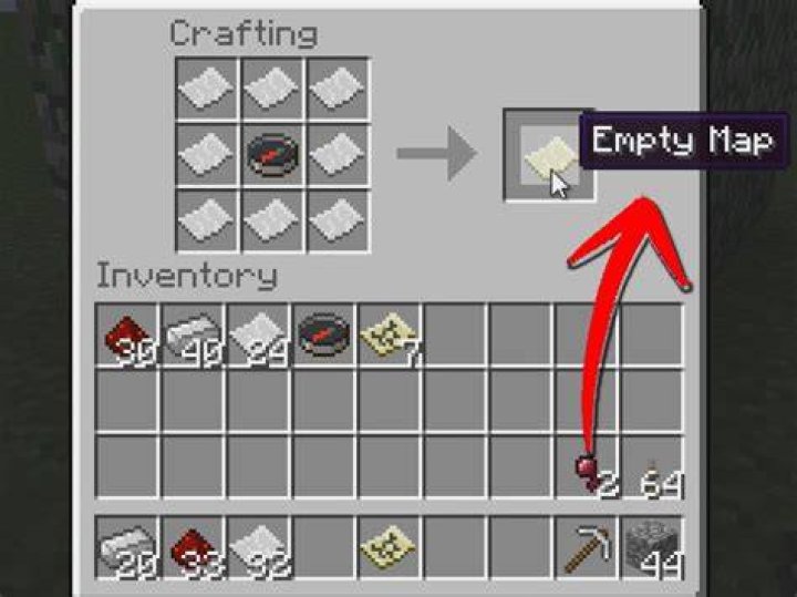 How to make a compass in minecraft