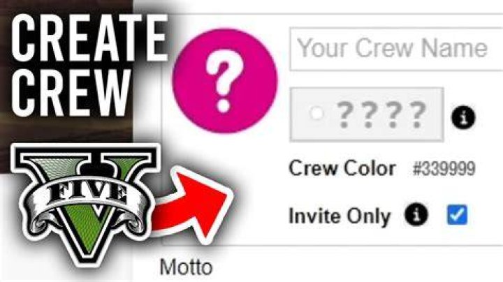 How to make a crew in gta 5