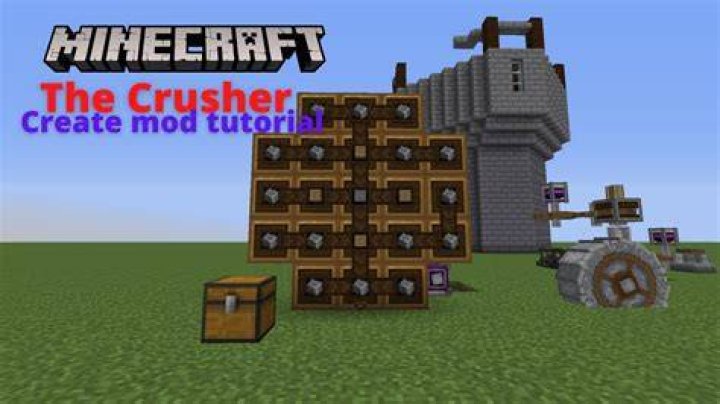 How to make a crusher minecraft