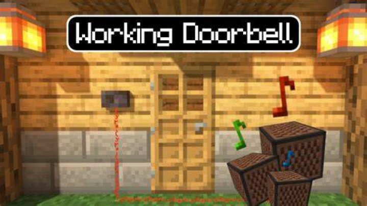 How to make a doorbell in minecraft