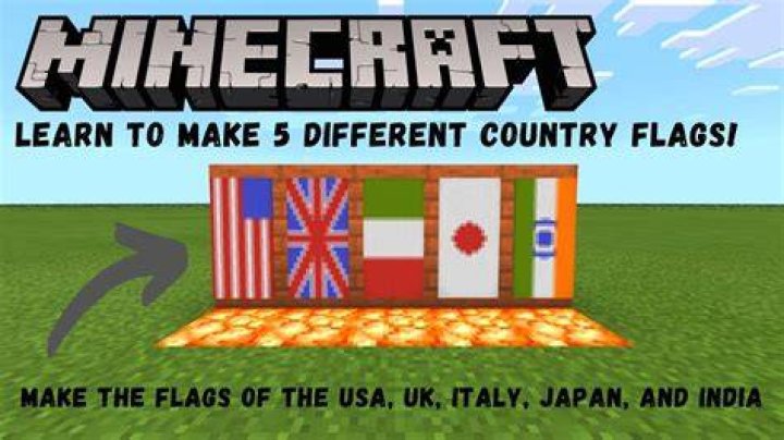 How to make a flag in minecraft