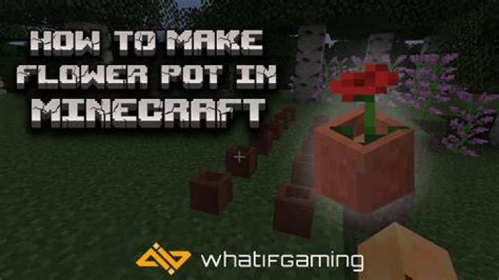 How to make a flower in minecraft