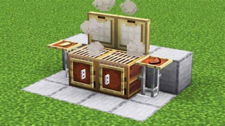 How to make a grill in minecraft