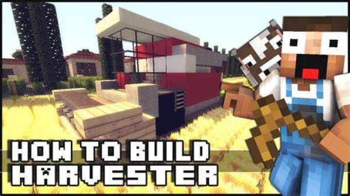 How to make a harvester in minecraft