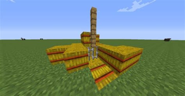 How to make a haystack in minecraft