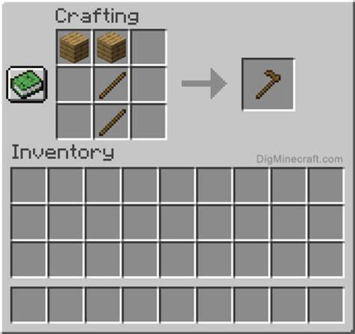 How to make a hoe in minecraft
