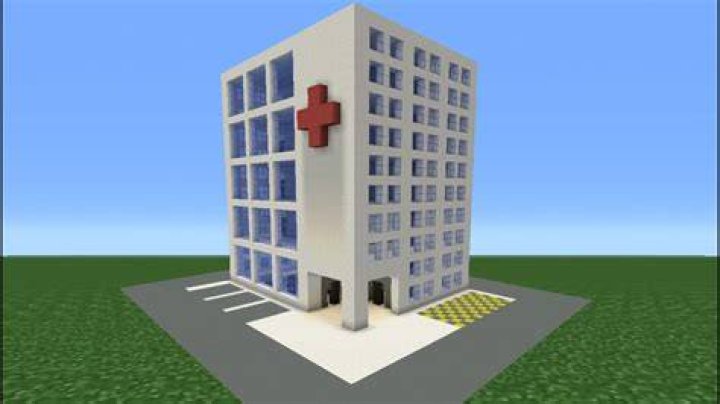 How to make a hospital in minecraft