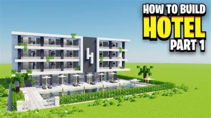 How to make a hotel in minecraft