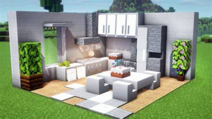 How to make a kitchen in minecraft