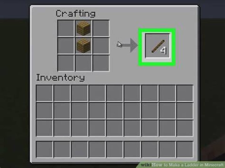 How to make a latter in minecraft