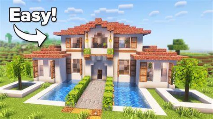 How to make a mansion in minecraft