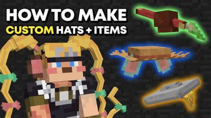 How to make a minecraft hat