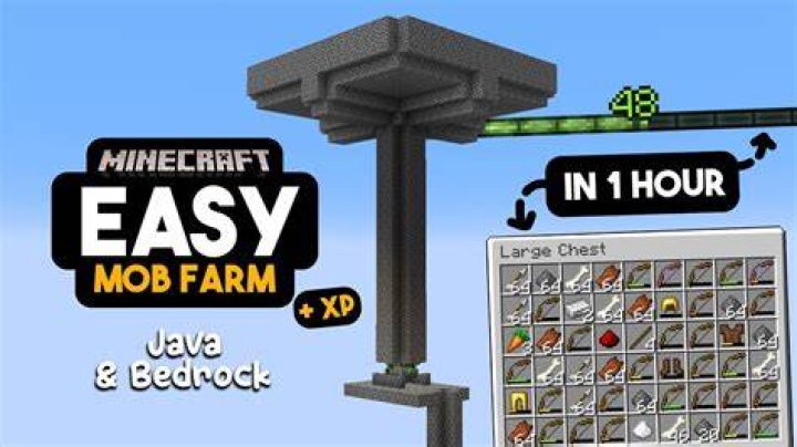 How to make a minecraft mob farm