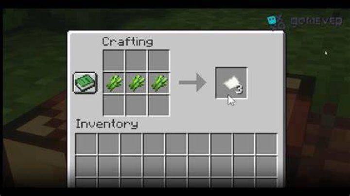 How to make a minecraft paper