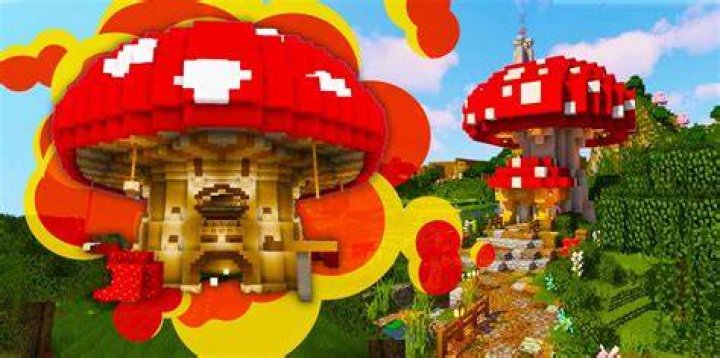 How to make a mushroom in minecraft